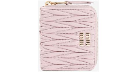 Miu Miu Matelassé Wallet 